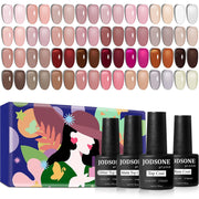 JODSONE front box showing 32 jelly gel bottles for complete color range
