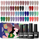 JODSONE front packaging showing full 32-color kit and tools for at-home convenience