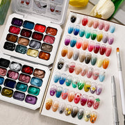 JODSONE front packaging showing full 32-color gel kit and included tools for quick setup