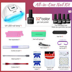 JODSONE LED UV lamp with LCD screen for fast, consistent curing