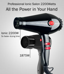 JOHN concentrator nozzles close-up showing wide and narrow options for versatile drying