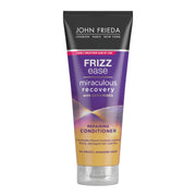 John Frieda front packaging showing 250ml bottle and brand benefit