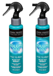 John Frieda front packaging showing two bottles and clear product benefit