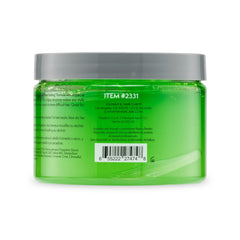 JOHNNY B. gel warming between hands turning clear to show easy emulsification benefit