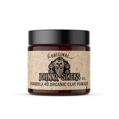 Johnny Slicks front tin showing product branding and compact size benefit