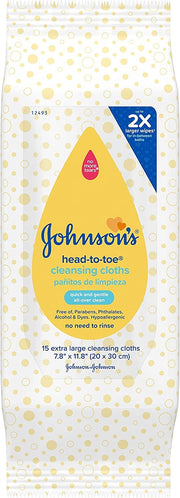 Johnson & Johnson front packaging showing pack label and count, easy identification