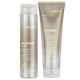 Joico set front packaging showing duo and brightening benefit