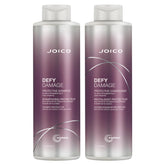 Joico front packaging showing large 33.8 oz bottles and professional design benefit