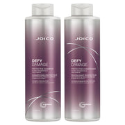 Joico front packaging showing large 33.8 oz bottles and professional design benefit