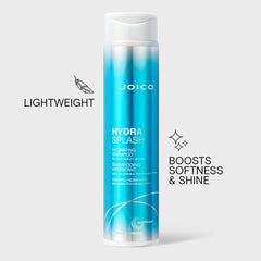 Joico shampoo foaming on hair for gentle cleansing and lift