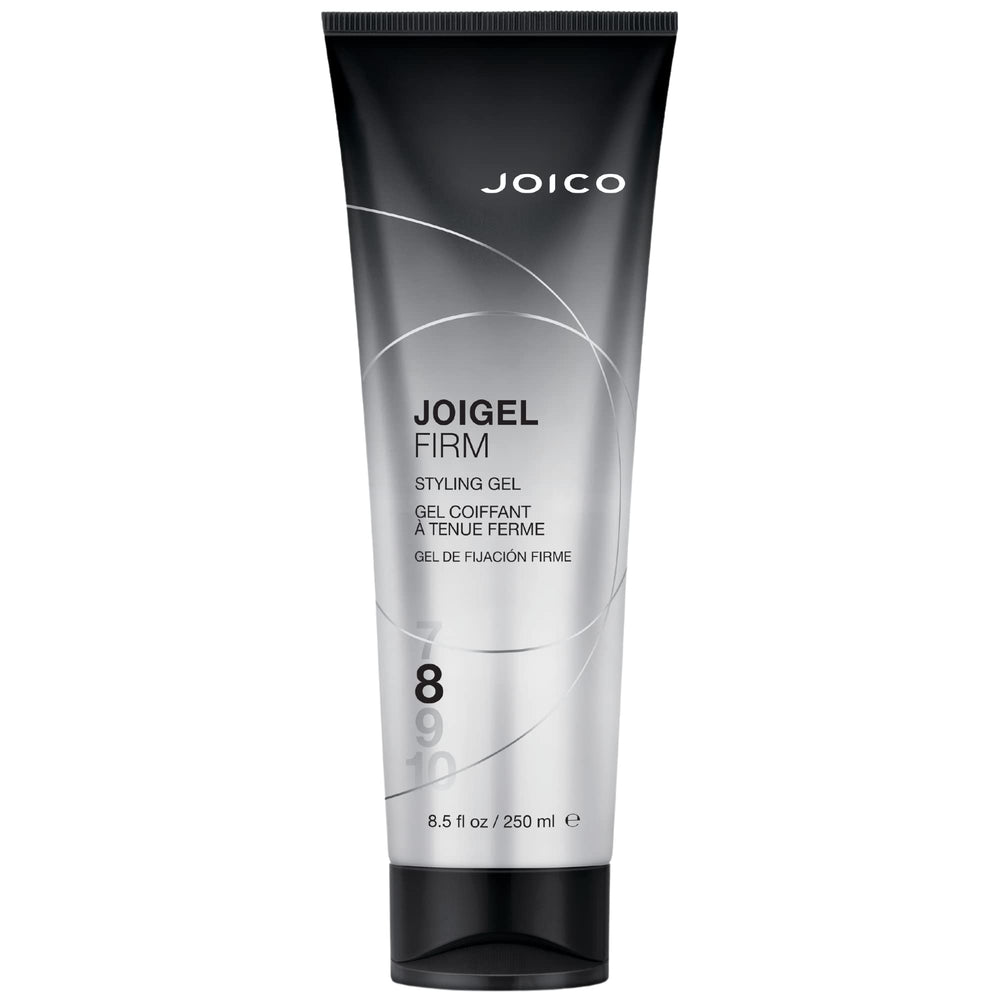 Joico JoiGel Firm front packaging showing bottle and size for shelf appeal