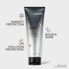 Joico JoiGel Firm gel texture close-up displaying smooth glossy consistency
