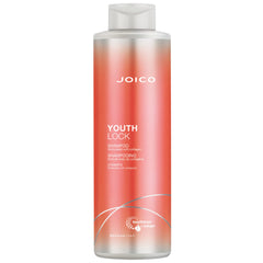 Joico YouthLock shampoo front bottle shows branding and full-size value