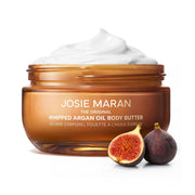 Josie Maran refill front view showing packaging and size plus long-lasting hydration