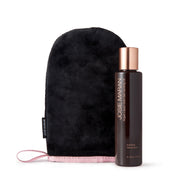 Josie Maran bottle front showing product and benefit of natural glow