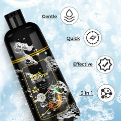 JUANCHI lather in hand demonstrating even color application