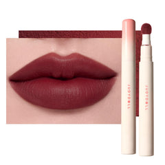 JUDYDOLL front packaging showcasing bold red color and matte finish