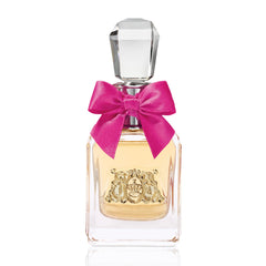 Juicy Couture side detail showing glass texture and premium finishing benefit