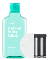 JUMISO front packaging showing the full blackhead remover kit and contents benefit visible convenience