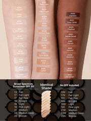 JUNG SAEM MOOL swatched on hand shows skin-like coverage and radiance benefit natural finish
