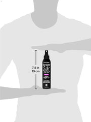 JuniorLabs spray texture on hand illustrating lightweight non-greasy feel