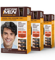 Just for Men front packaging showing product and benefits