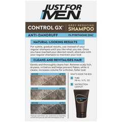Just for Men Control GX creamy lather texture delivering gentle cleansing