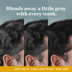 Just for Men creamy lather texture demonstrating gentle cleanse