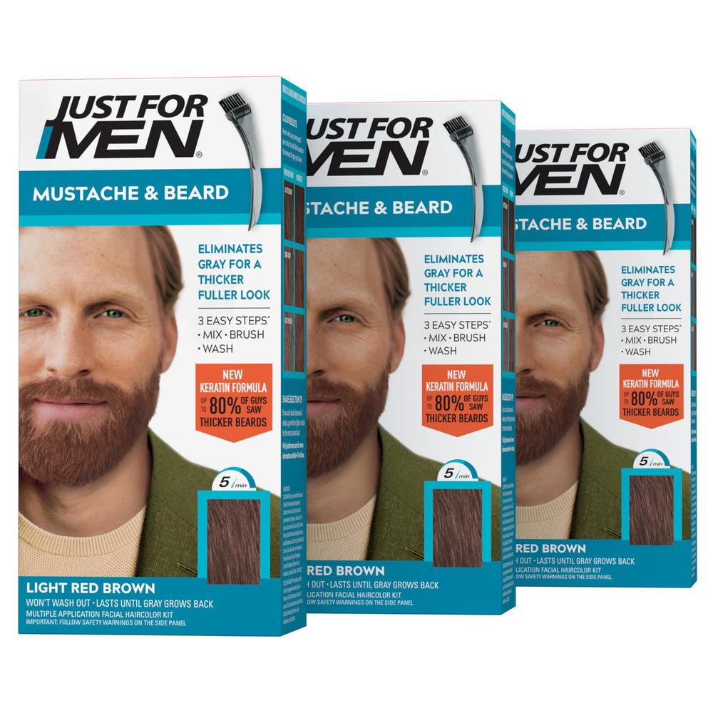 Just For Men front packaging showing product and shade for easy selection