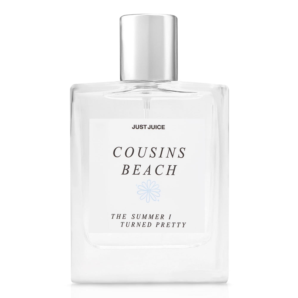 Just Juice front bottle showing clean summer design and wearable scent