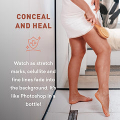 Just Nutritive applied with mitt demonstrating even, streak-free coverage