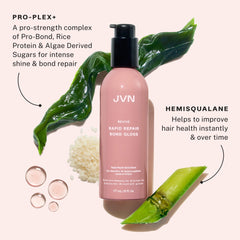 JVN cream consistency close-up demonstrating spreadable glaze benefit
