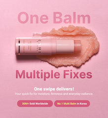 KAHI balm stick open close-up showing smooth applicator for precise use