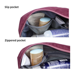 kalgoTeal interior showing mesh zippered pocket for small essentials