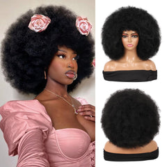 Kalyss close-up of kinky curly texture highlighting realistic softness