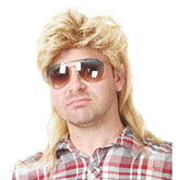 Kaneles front view showing light blonde mullet and natural look benefit