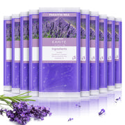 KARITE front packaging showing lavender wax refills and clear labeling for easy selection