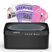 KARITE front view showing sleek paraffin warmer and capacity benefit