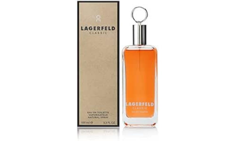 Karl Lagerfeld front packaging showing bottle and box for elegant gifting