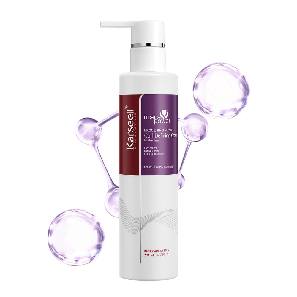 Karseell front packaging showing product benefits and easy styling