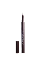 Kat Von D swatch on skin demonstrating deep brown payoff and blendability