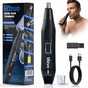 KAZVO front view of trimmer showing ergonomic design and button for easy control