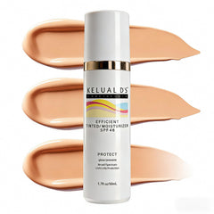 KELUAL DS front tube view showing product and SPF 46 protection benefit