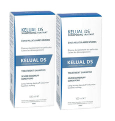 KELUAL DS shampoo texture lather close-up demonstrating gentle foam and effective spread