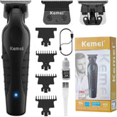 KEMEI 2299 front view showcasing controls and ergonomic grip for easy handling