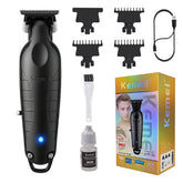 KEMEI PG2299 front view showing ergonomic handle and professional look