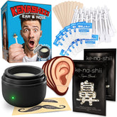 KENASHII wax warmer front view showing compact design and safety benefit