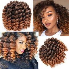 Kenkenten front packaging showing four packs and 8 inch curls for easy selection