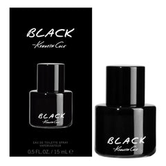 Kenneth Cole Black front bottle showing sleek black glass and bold design benefits easy recognition