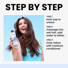 Kenra Moisture Shampoo cactus flower extract close-up highlighting moisture